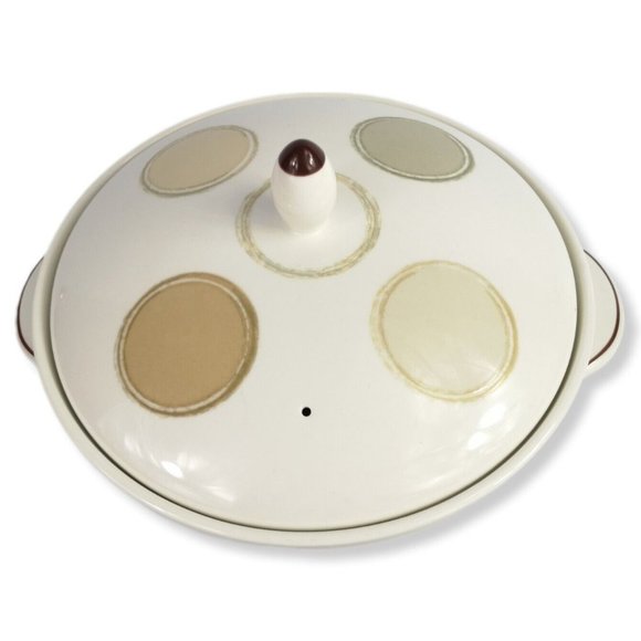 Mocha Java by Noritake Ambience Covered Casserole Dish 7989 MINT 2.5 Qt - Picture 3 of 6